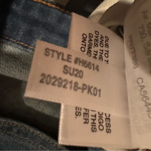 J Crew Crewcuts Skinny Stretch Blue Denim Overalls H6614 NWT New Size 14 Girls - Picture 7 of 14